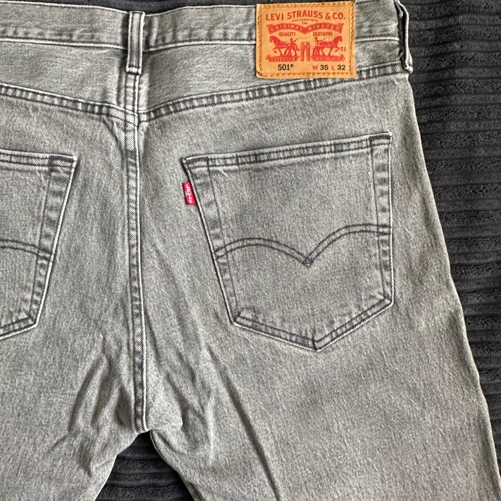 Men's Gray Jeans - Picture 4 of 5